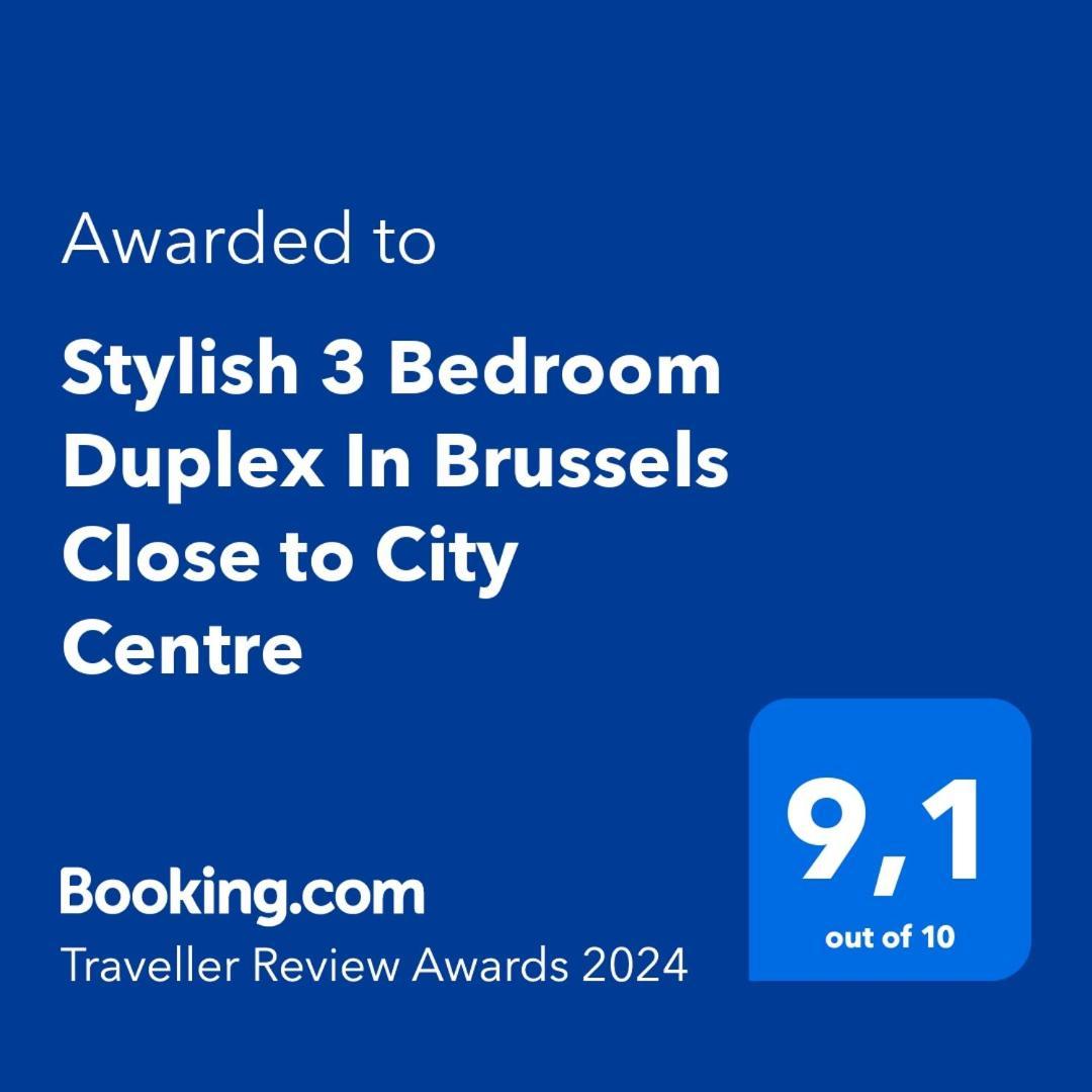 Superb 3 Bedroom & 3 Bathroom Duplex In Brussels City Centre Exterior photo