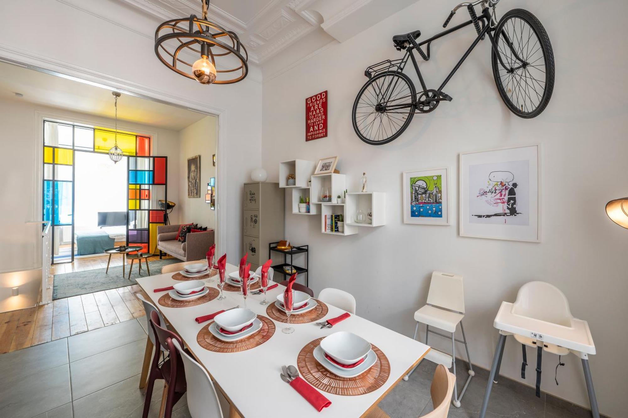 Superb 3 Bedroom & 3 Bathroom Duplex In Brussels City Centre Exterior photo