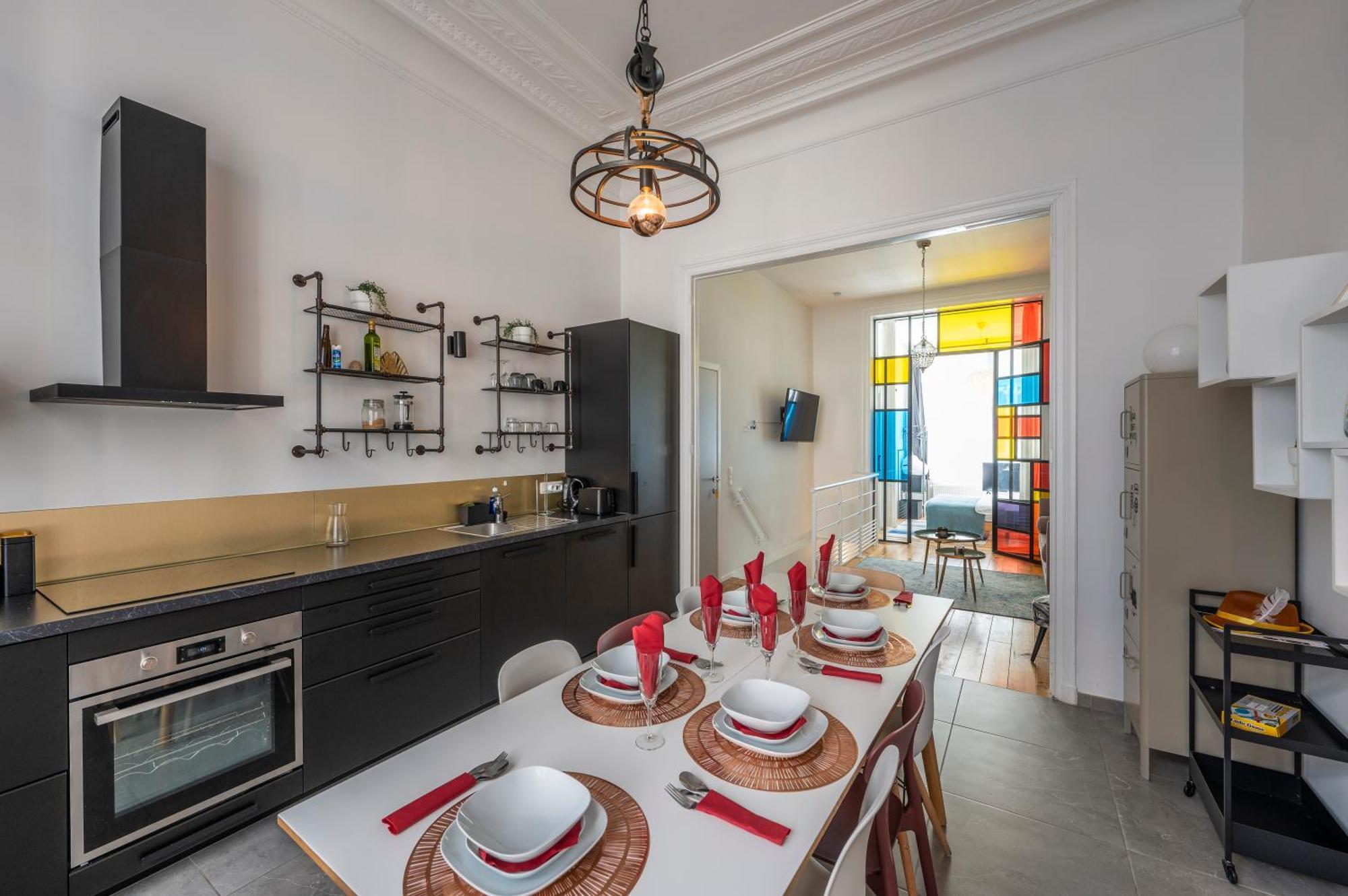 Superb 3 Bedroom & 3 Bathroom Duplex In Brussels City Centre Exterior photo